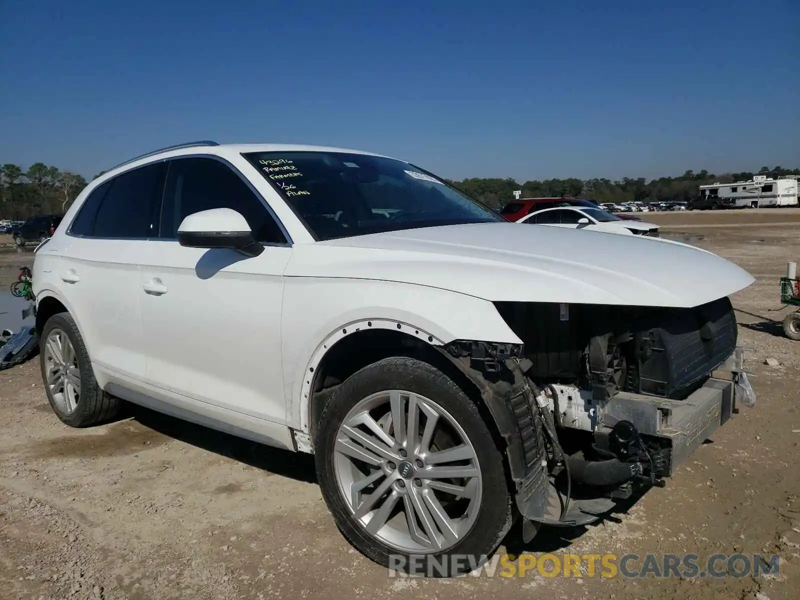 1 Photograph of a damaged car WA1BNAFY7K2033141 AUDI Q5 2019