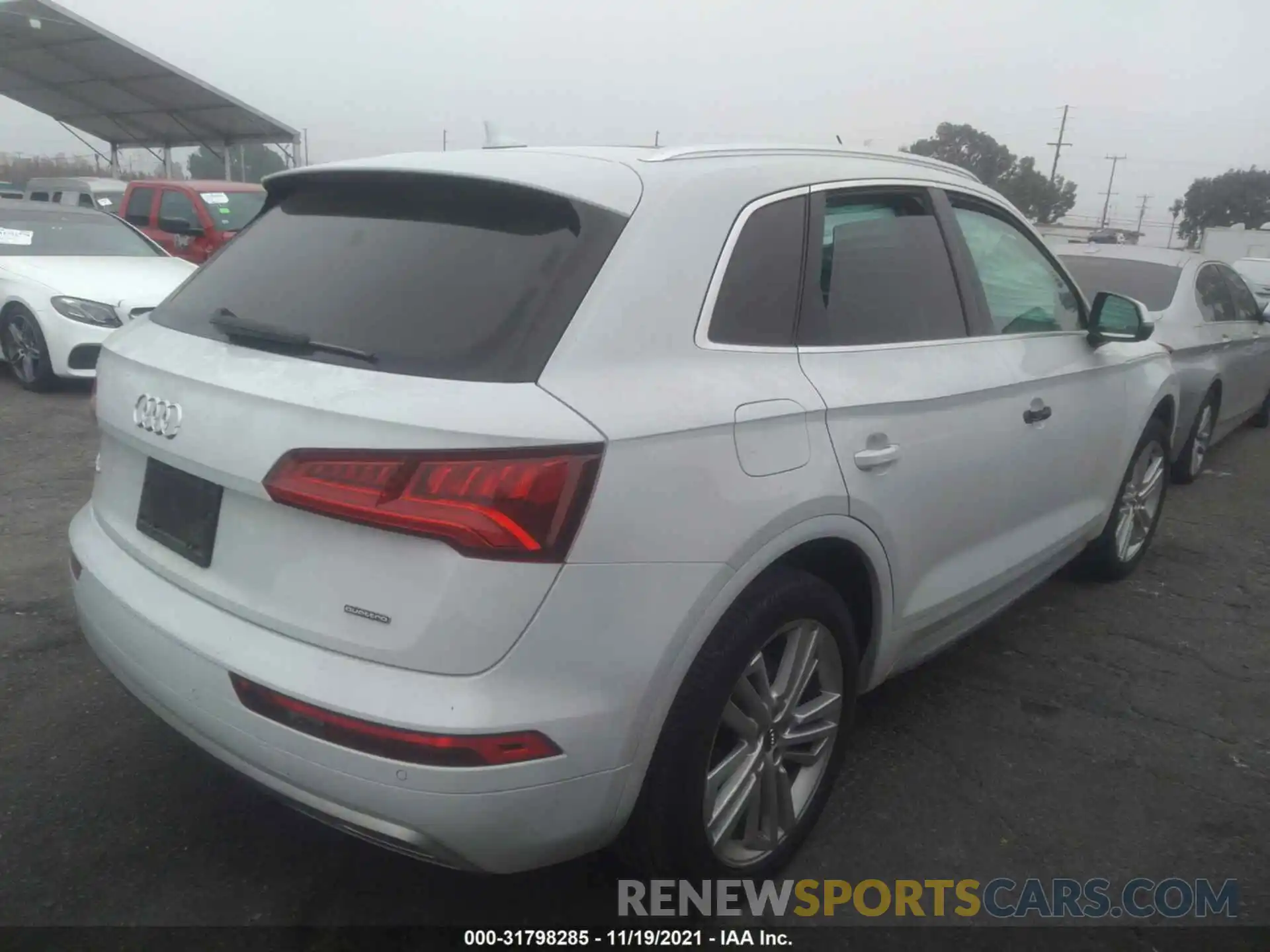 4 Фотография поврежденного автомобиля WA1BNAFY7K2036041 AUDI Q5 2019