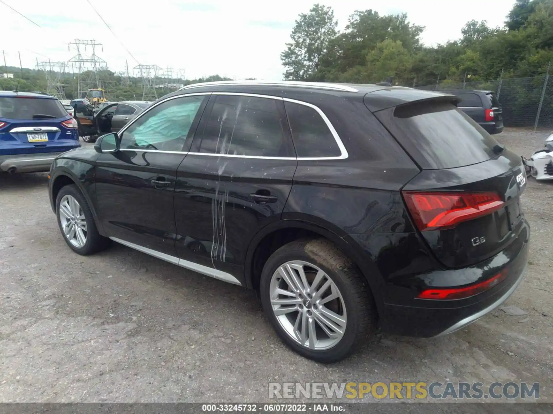 3 Фотография поврежденного автомобиля WA1BNAFY7K2041918 AUDI Q5 2019