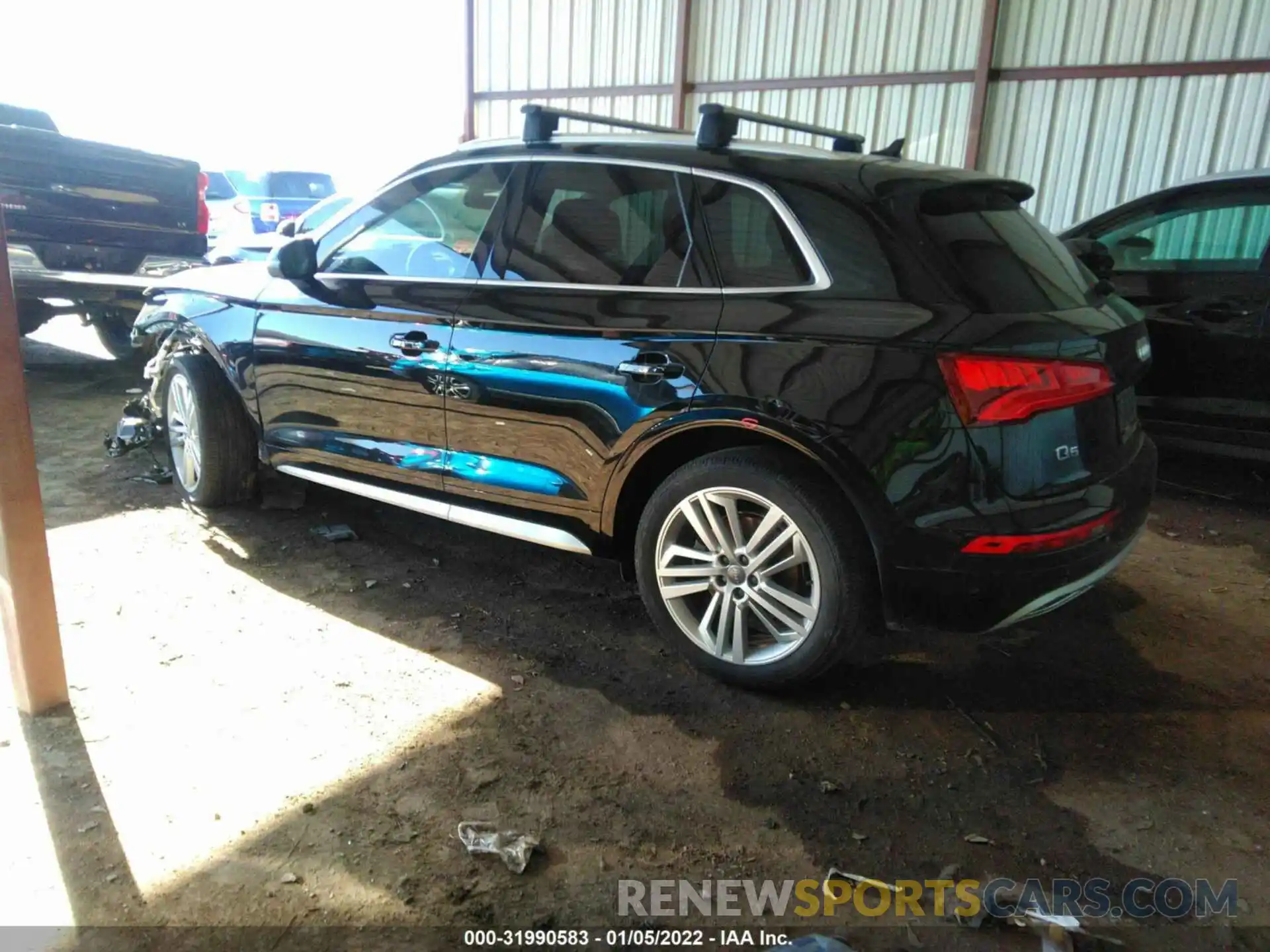 3 Фотография поврежденного автомобиля WA1BNAFY7K2052255 AUDI Q5 2019