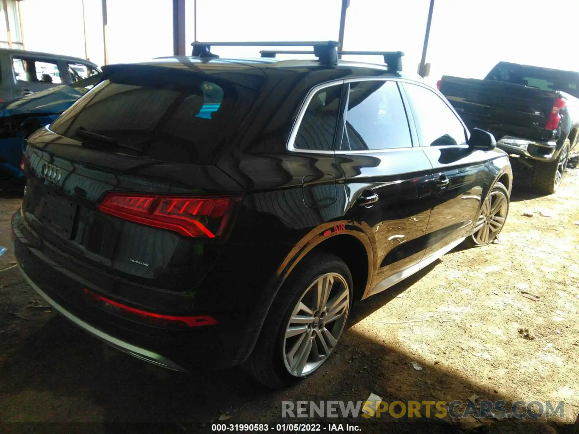 4 Фотография поврежденного автомобиля WA1BNAFY7K2052255 AUDI Q5 2019