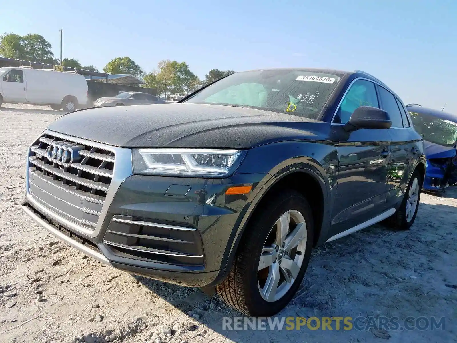 2 Photograph of a damaged car WA1BNAFY7K2052742 AUDI Q5 2019