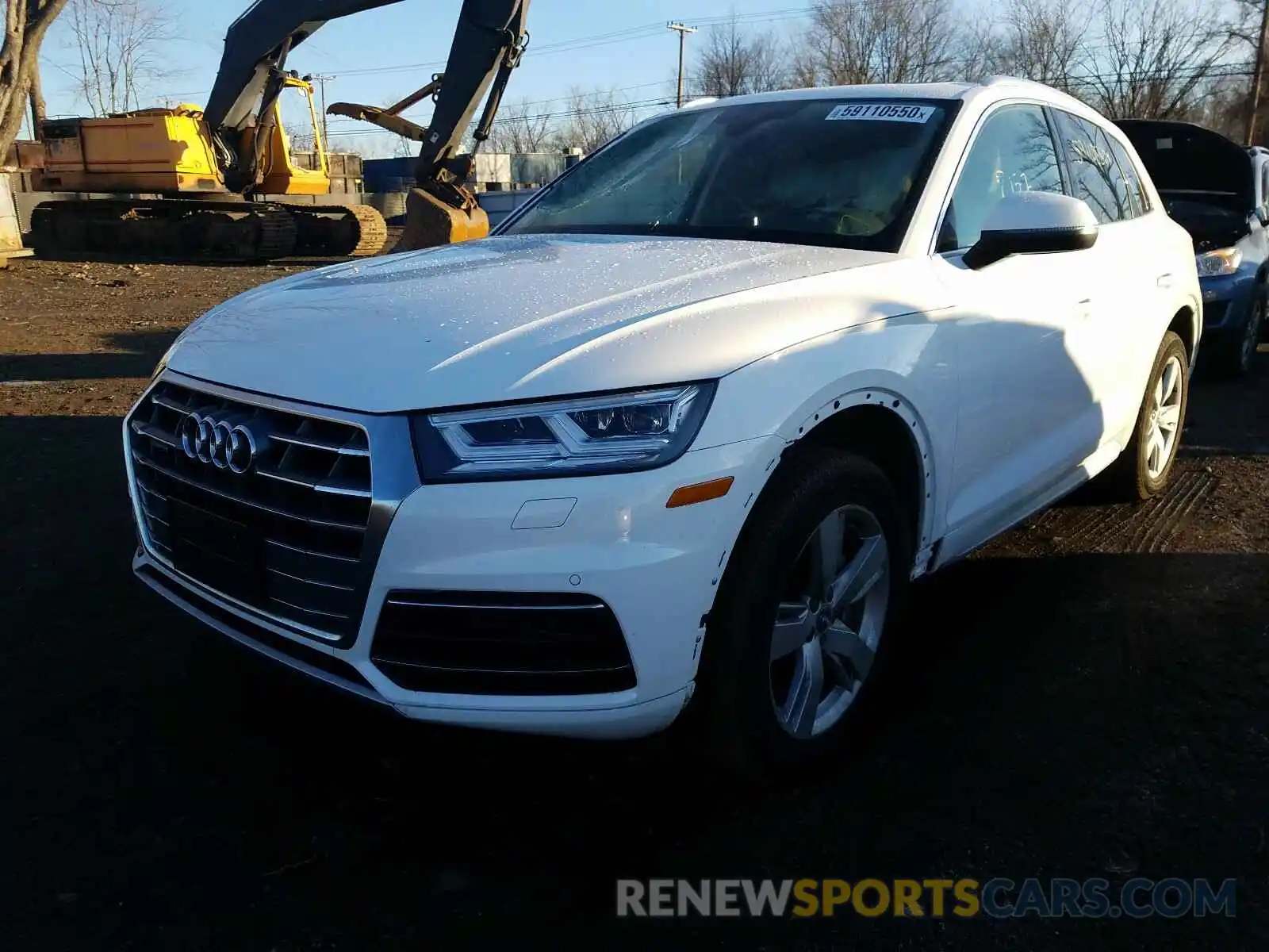 2 Фотография поврежденного автомобиля WA1BNAFY7K2069945 AUDI Q5 2019