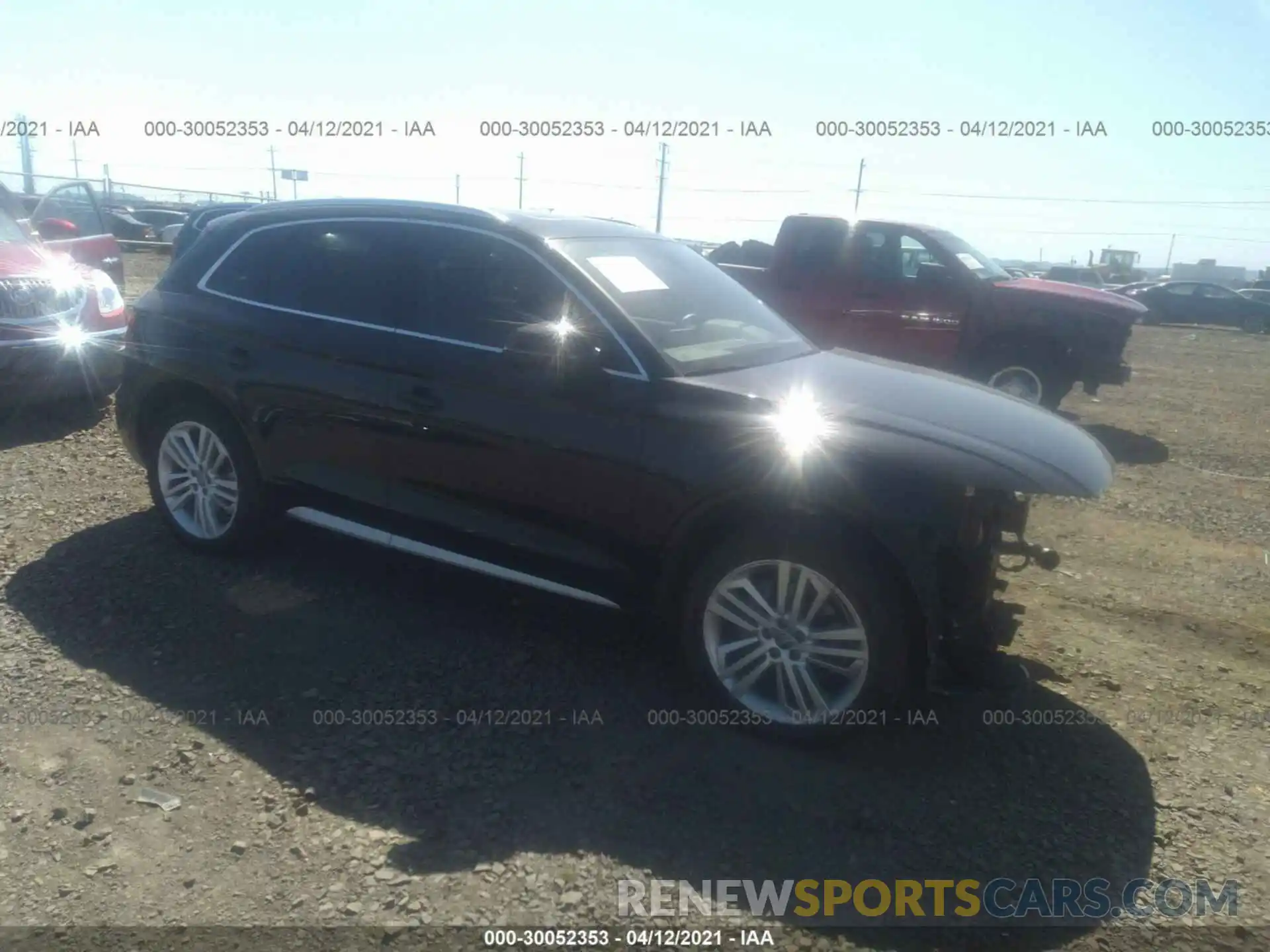 1 Photograph of a damaged car WA1BNAFY7K2070433 AUDI Q5 2019