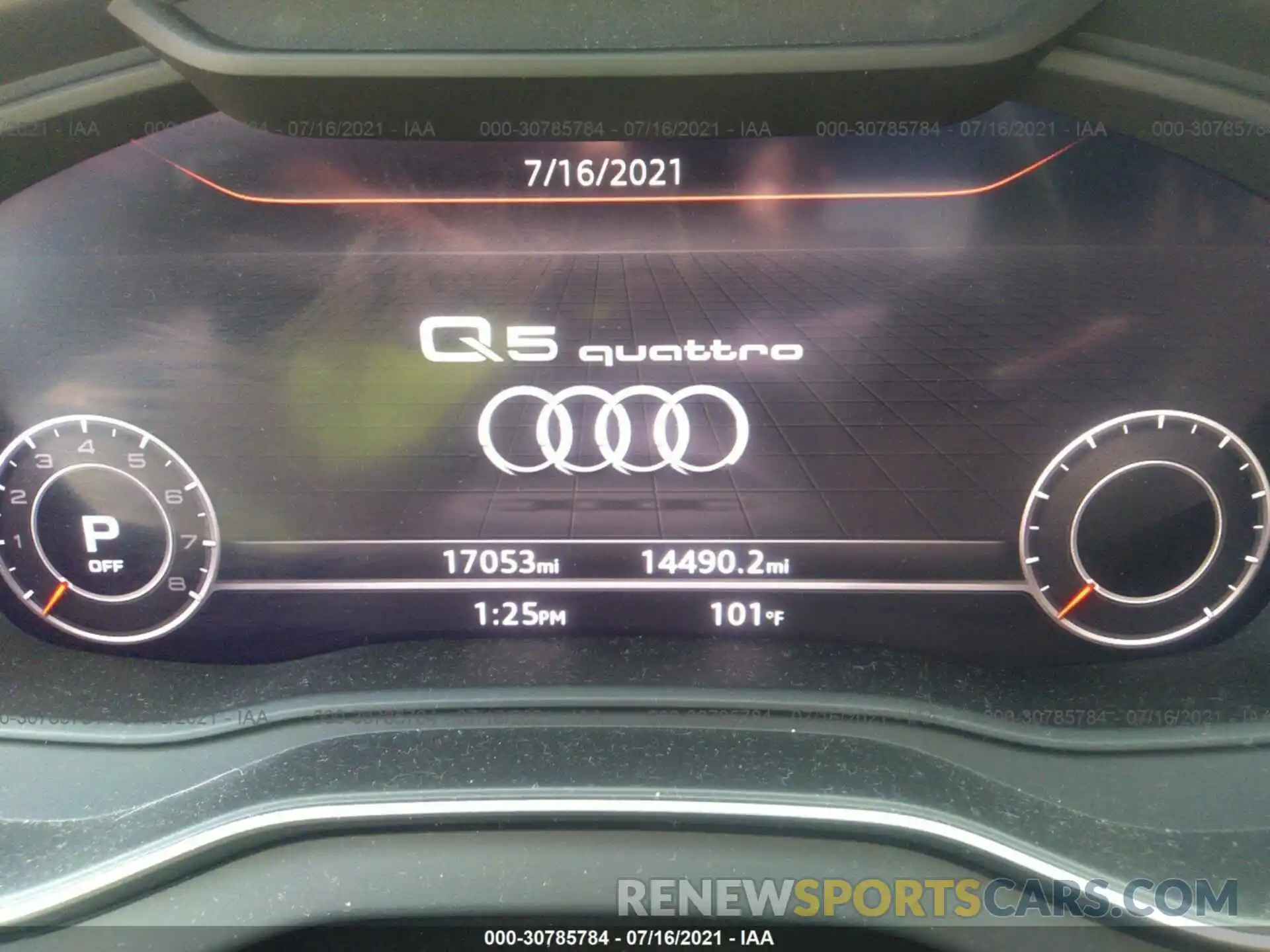 7 Фотография поврежденного автомобиля WA1BNAFY7K2072988 AUDI Q5 2019