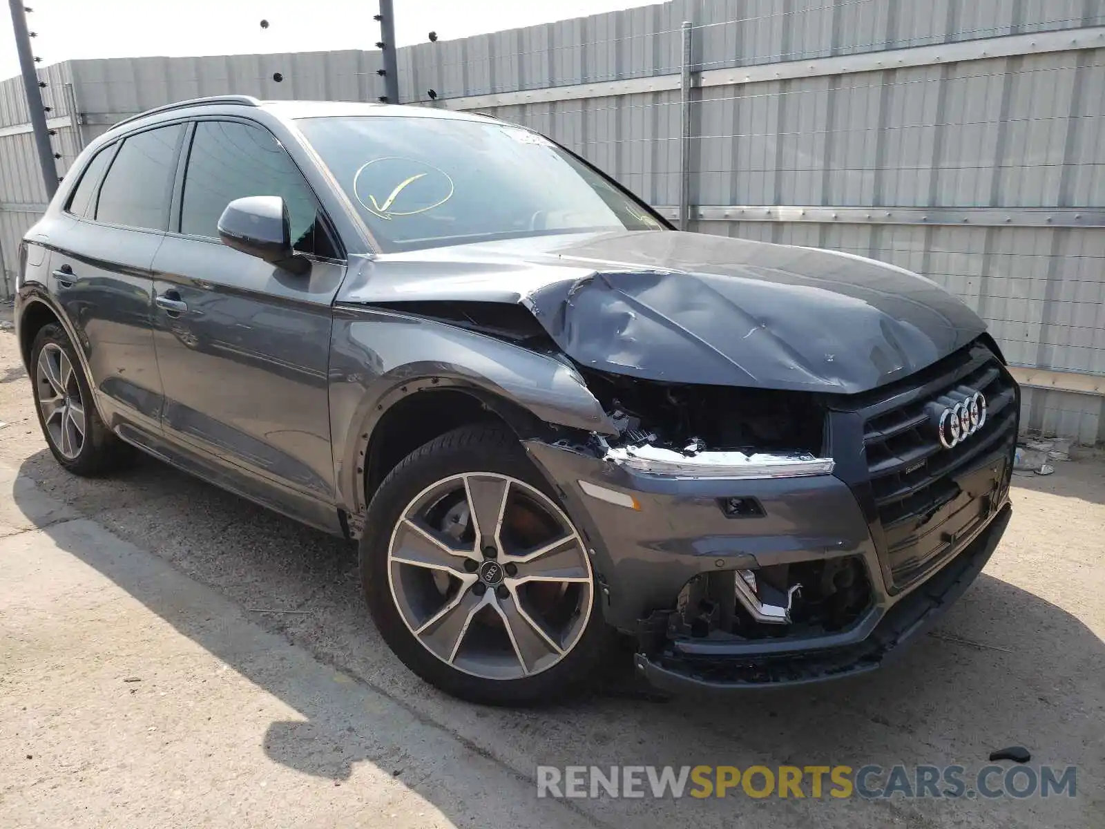 1 Photograph of a damaged car WA1BNAFY7K2075812 AUDI Q5 2019