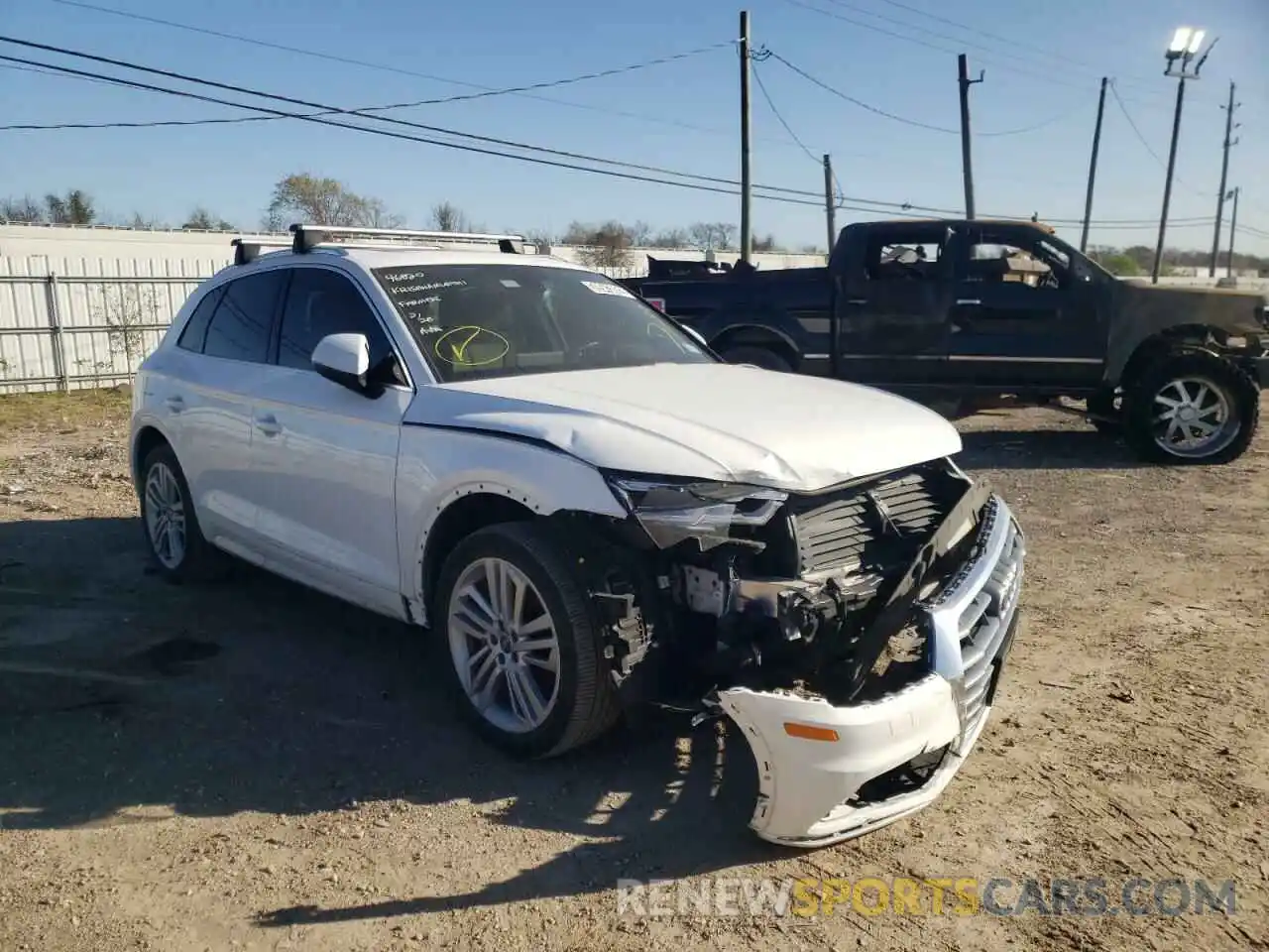 1 Photograph of a damaged car WA1BNAFY7K2077639 AUDI Q5 2019