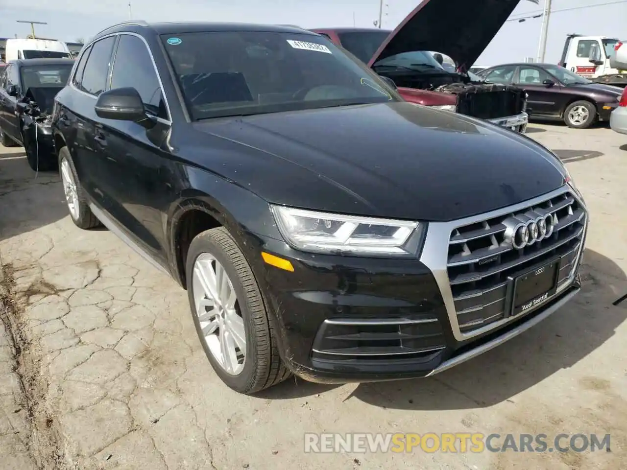 1 Photograph of a damaged car WA1BNAFY7K2084350 AUDI Q5 2019