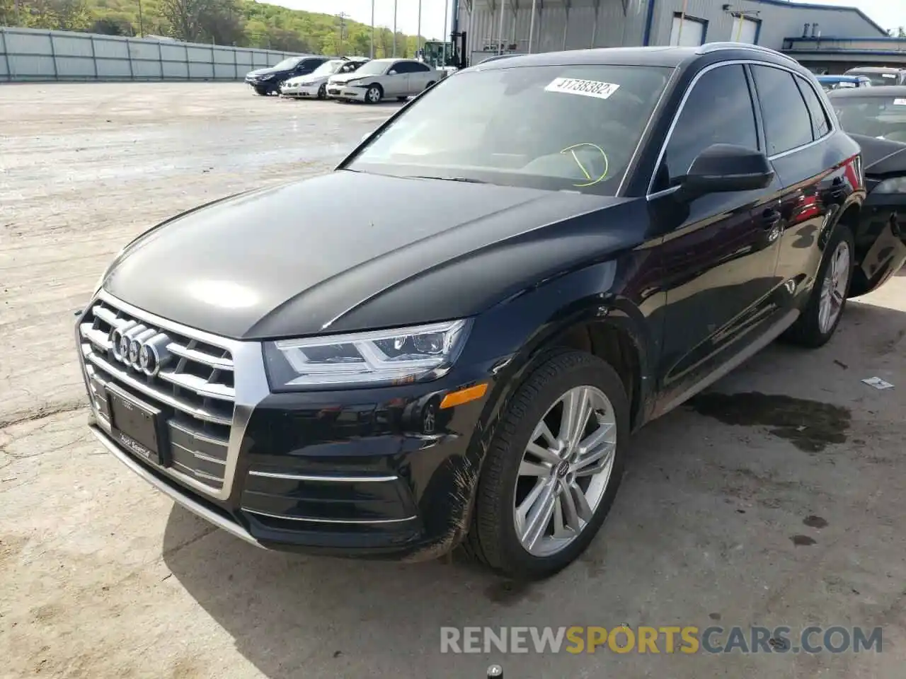 2 Фотография поврежденного автомобиля WA1BNAFY7K2084350 AUDI Q5 2019