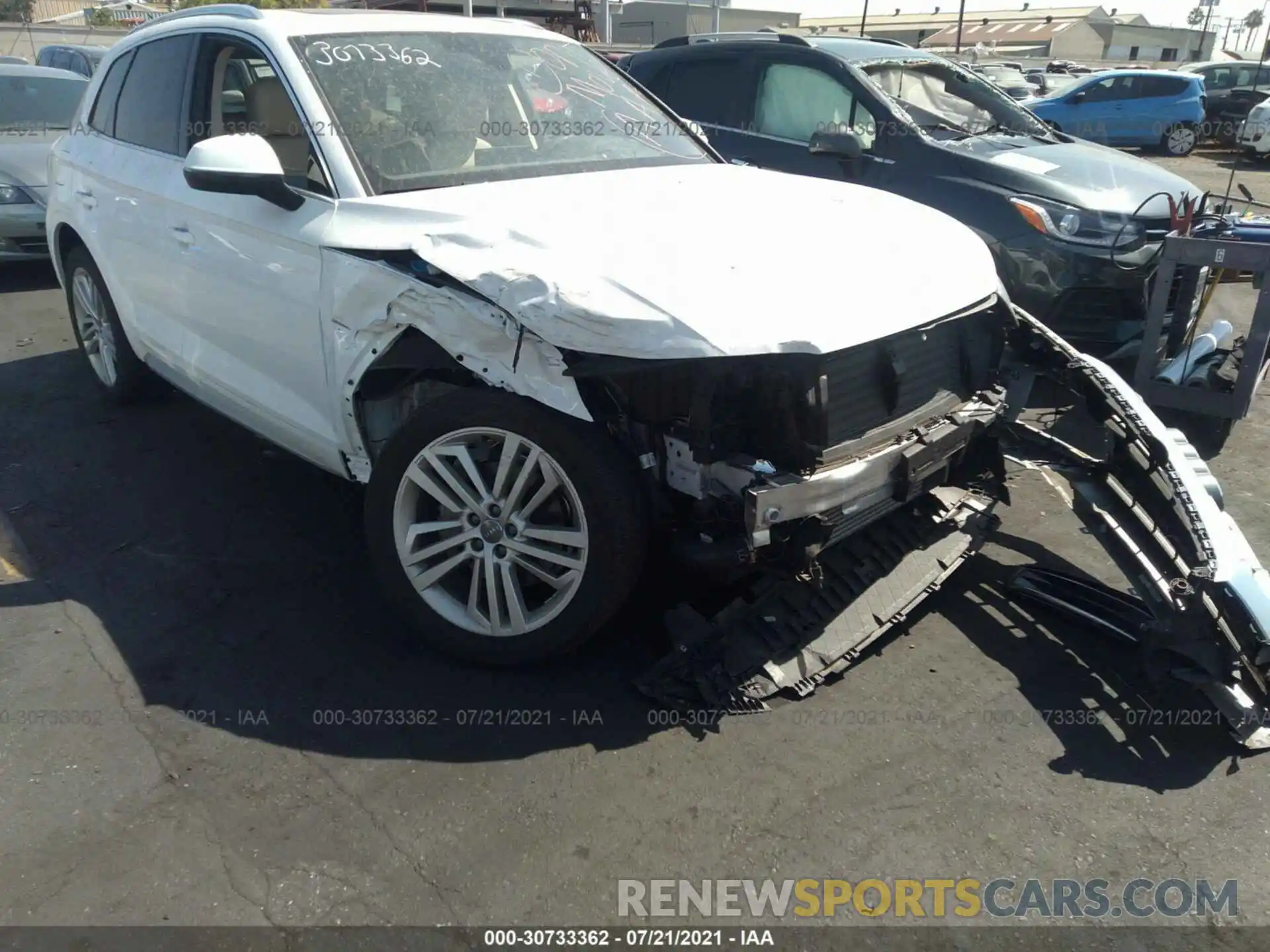 6 Photograph of a damaged car WA1BNAFY7K2084980 AUDI Q5 2019