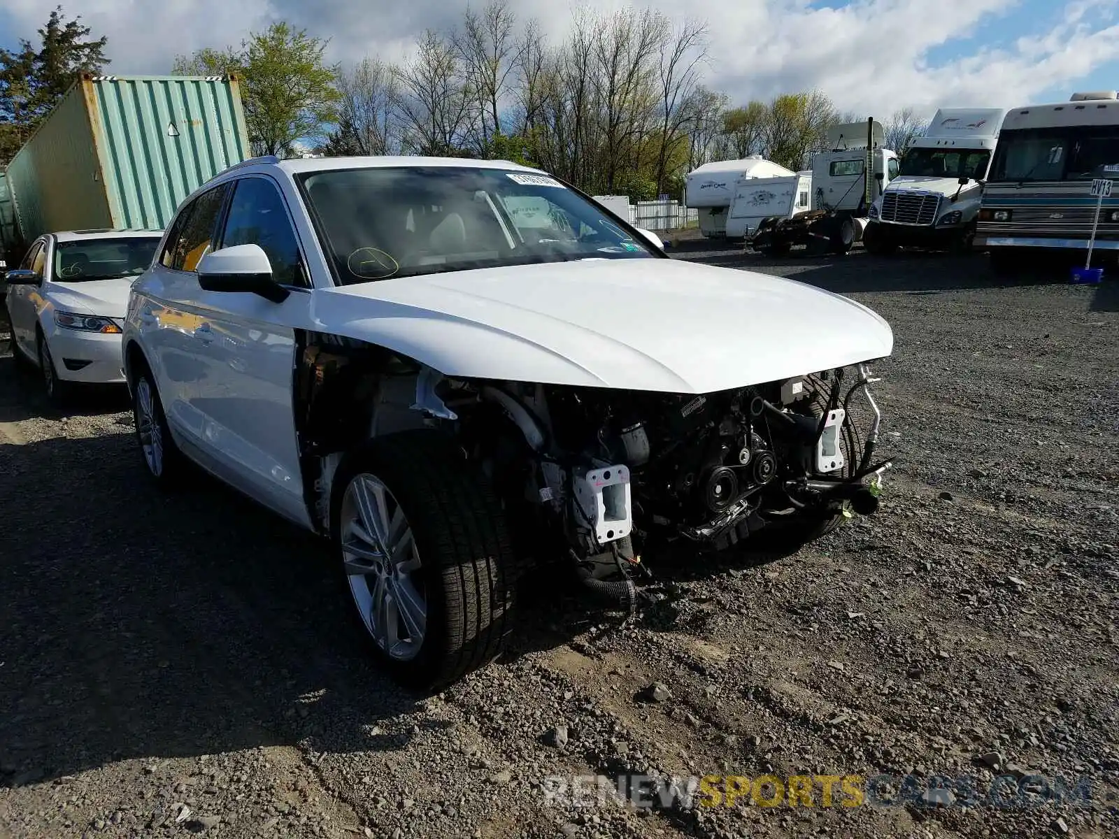 1 Photograph of a damaged car WA1BNAFY7K2094912 AUDI Q5 2019