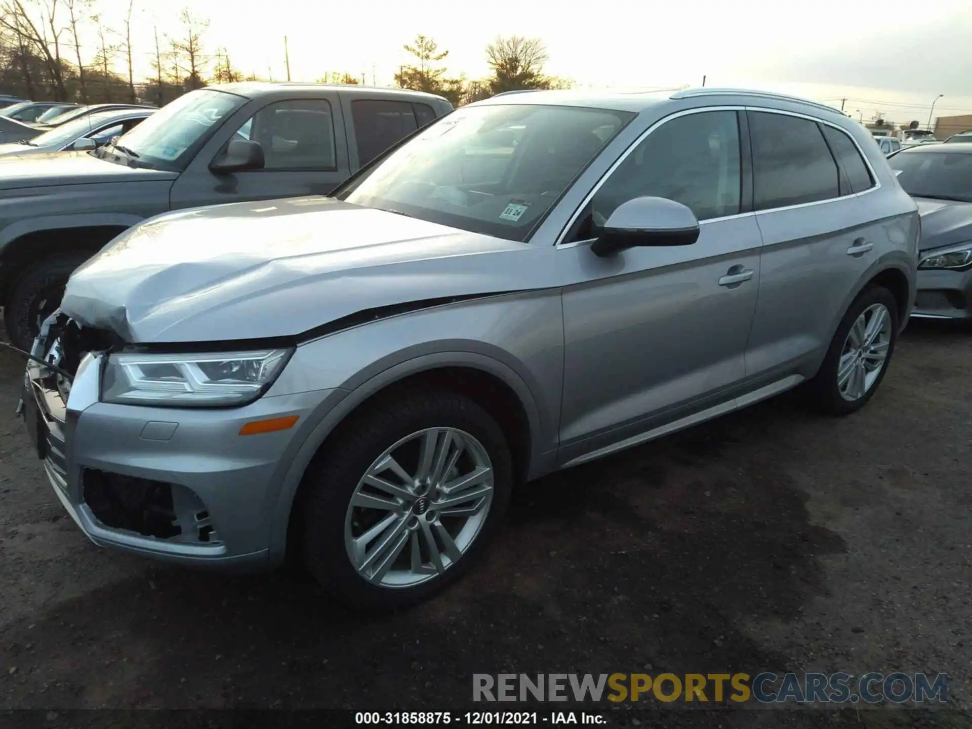 2 Photograph of a damaged car WA1BNAFY7K2097423 AUDI Q5 2019