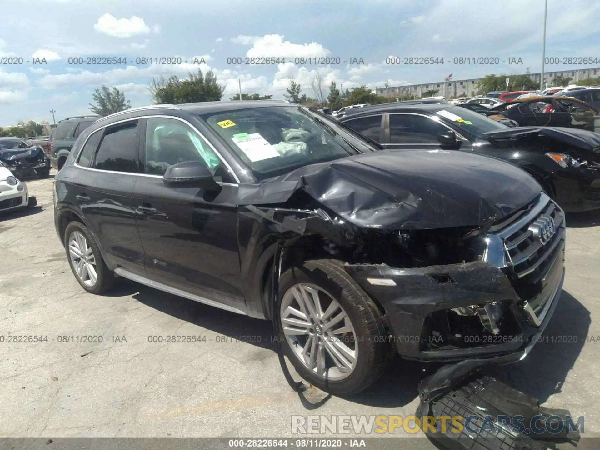 1 Photograph of a damaged car WA1BNAFY7K2099138 AUDI Q5 2019