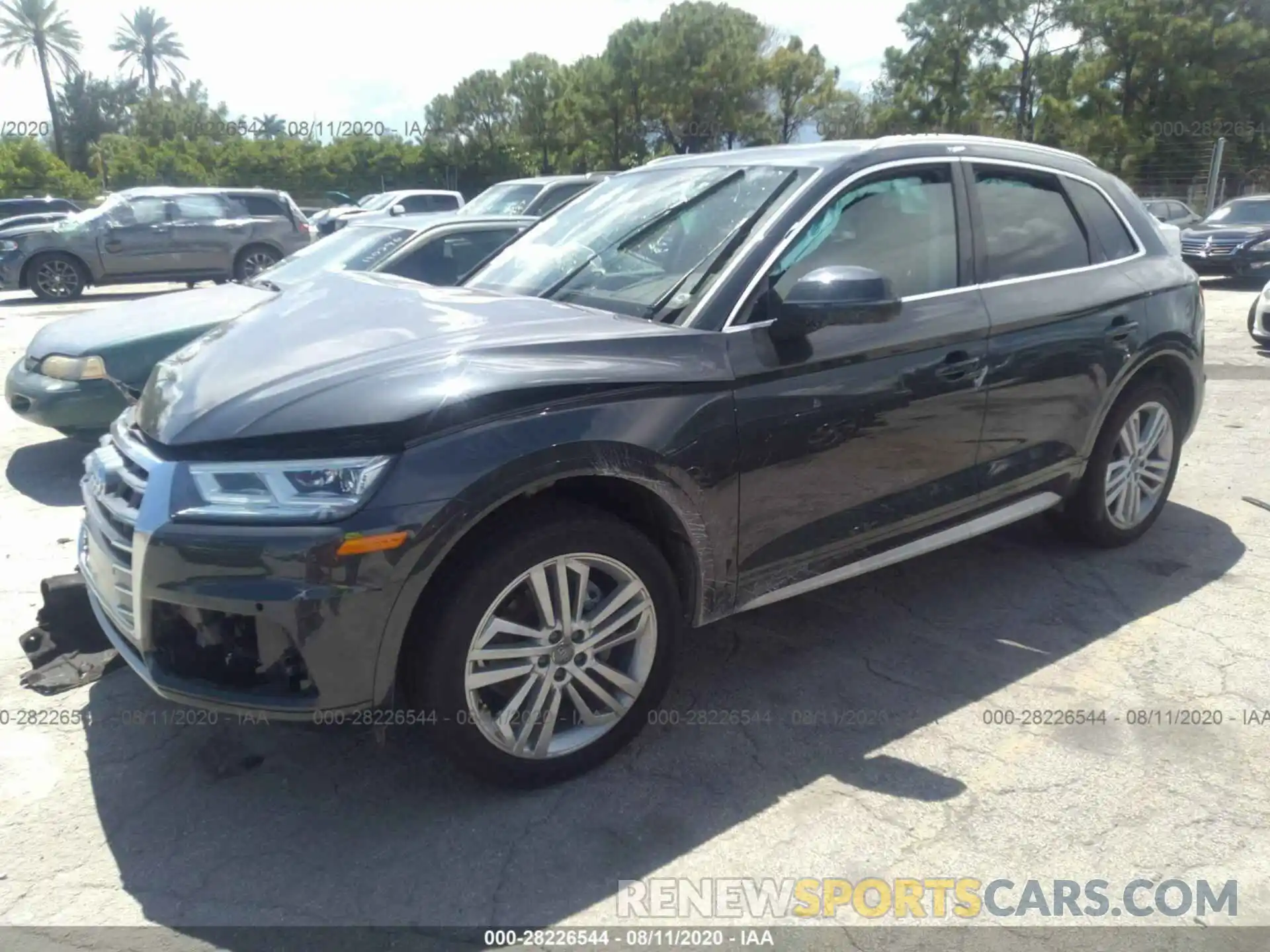 2 Photograph of a damaged car WA1BNAFY7K2099138 AUDI Q5 2019