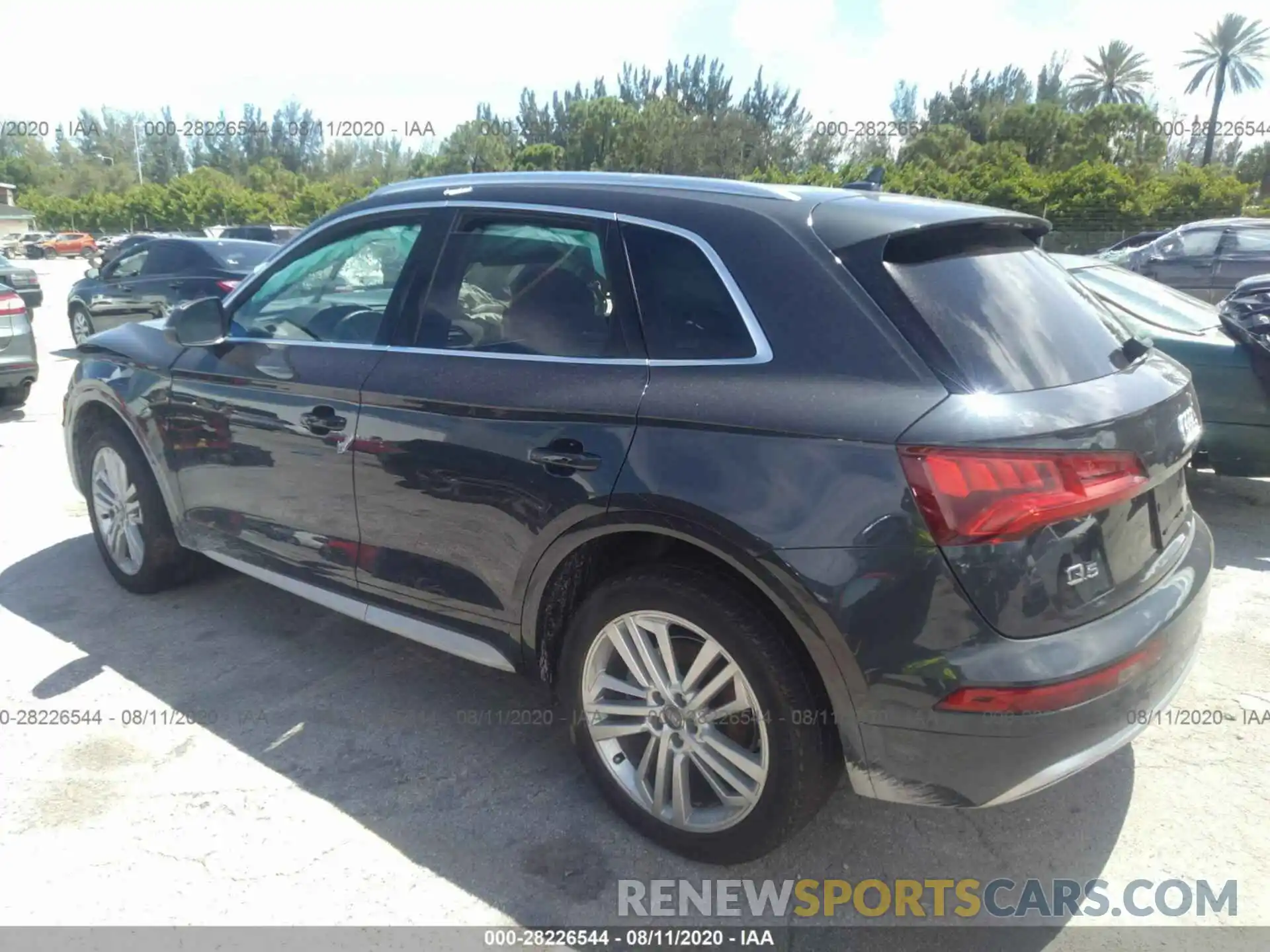 3 Фотография поврежденного автомобиля WA1BNAFY7K2099138 AUDI Q5 2019