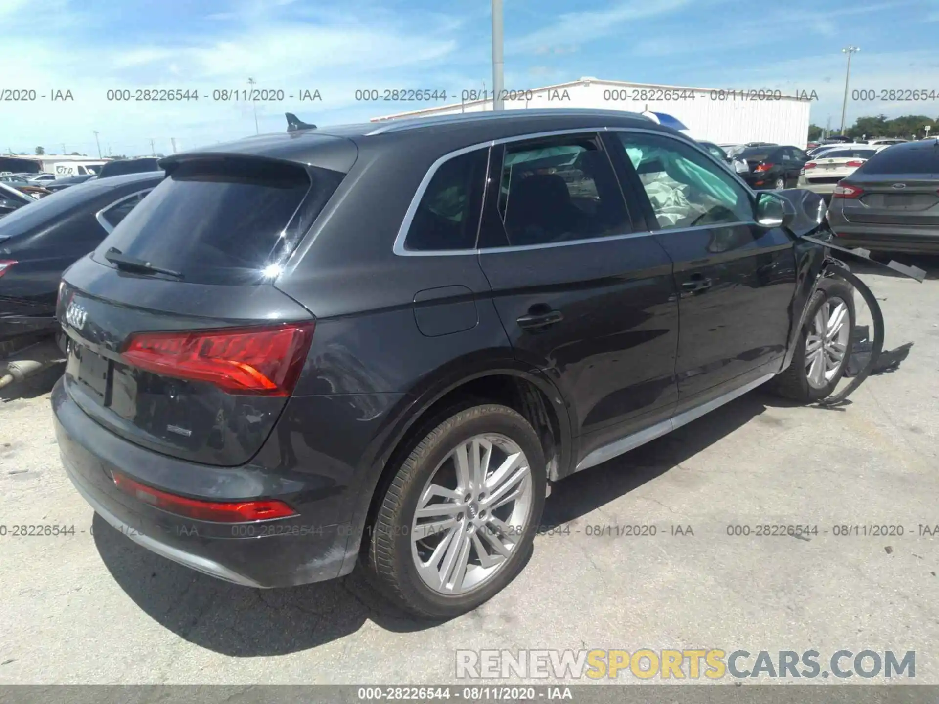 4 Фотография поврежденного автомобиля WA1BNAFY7K2099138 AUDI Q5 2019