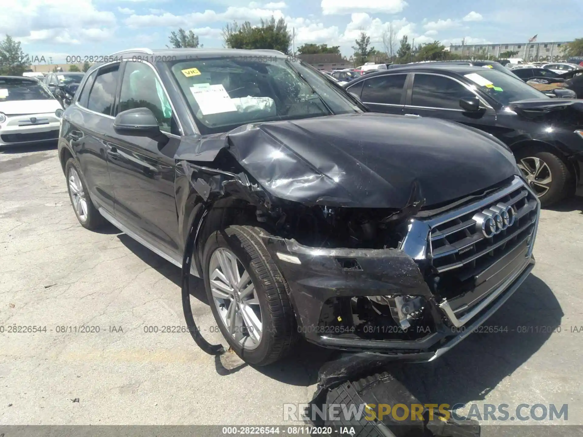 6 Фотография поврежденного автомобиля WA1BNAFY7K2099138 AUDI Q5 2019