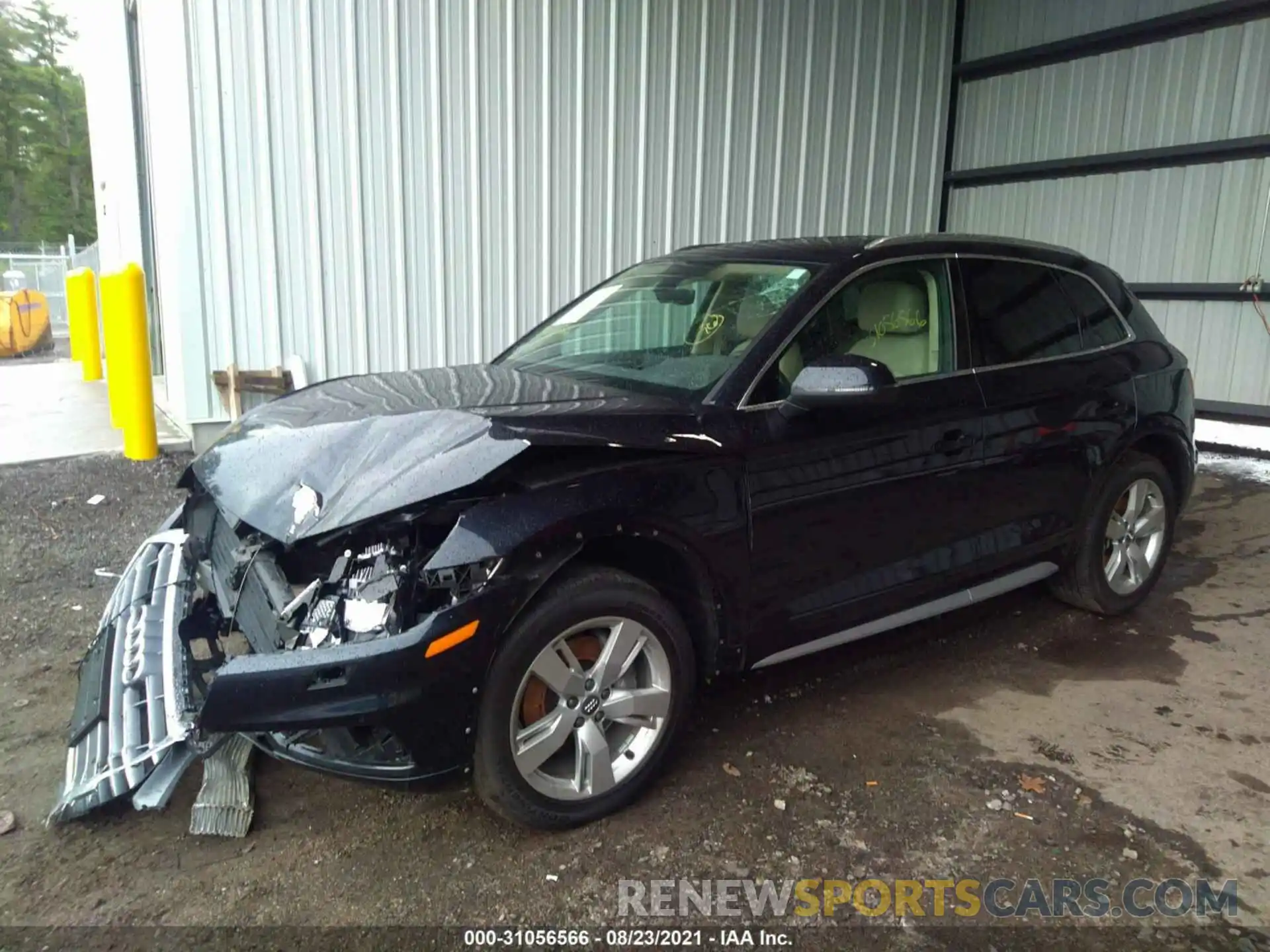 2 Фотография поврежденного автомобиля WA1BNAFY7K2103124 AUDI Q5 2019