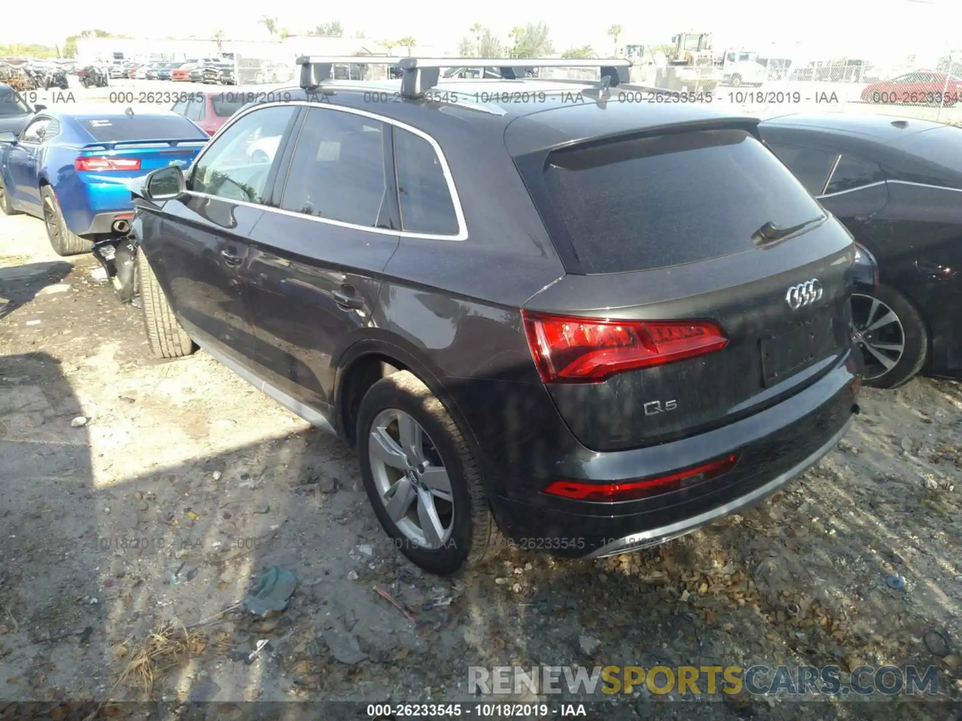 3 Фотография поврежденного автомобиля WA1BNAFY7K2106203 AUDI Q5 2019