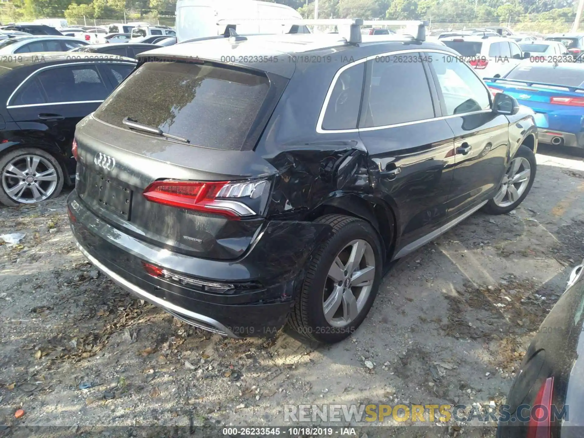 4 Фотография поврежденного автомобиля WA1BNAFY7K2106203 AUDI Q5 2019