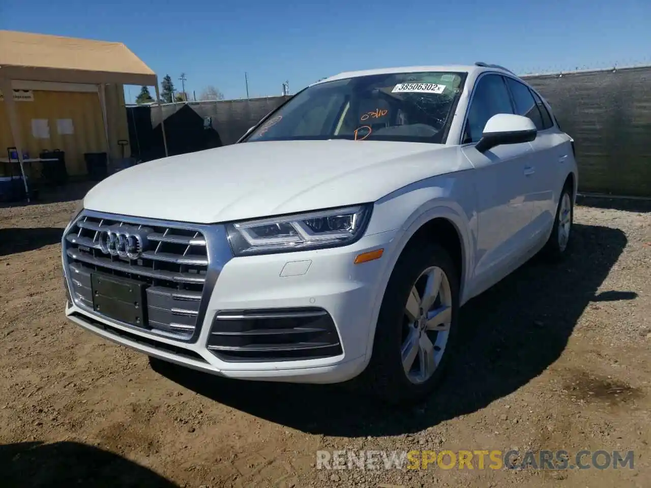 2 Photograph of a damaged car WA1BNAFY7K2108467 AUDI Q5 2019