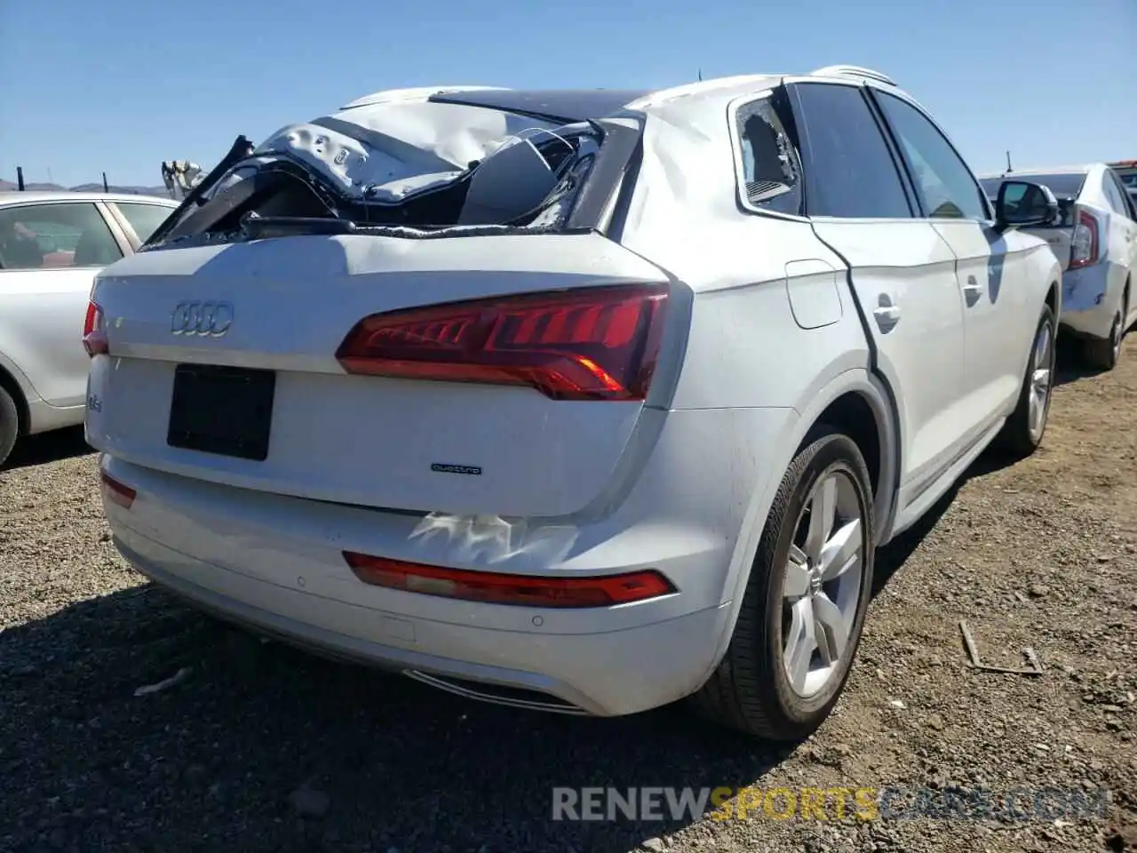 4 Photograph of a damaged car WA1BNAFY7K2108467 AUDI Q5 2019