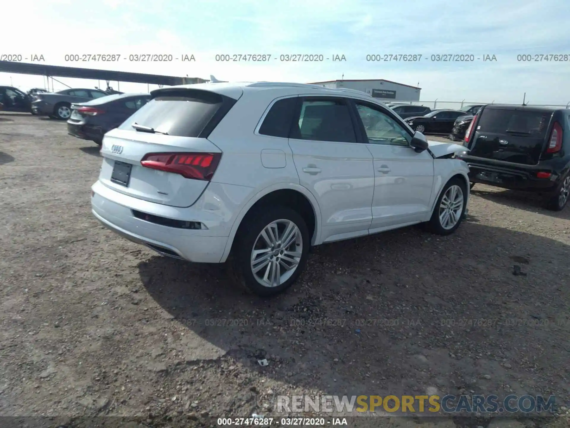 4 Photograph of a damaged car WA1BNAFY7K2121025 AUDI Q5 2019