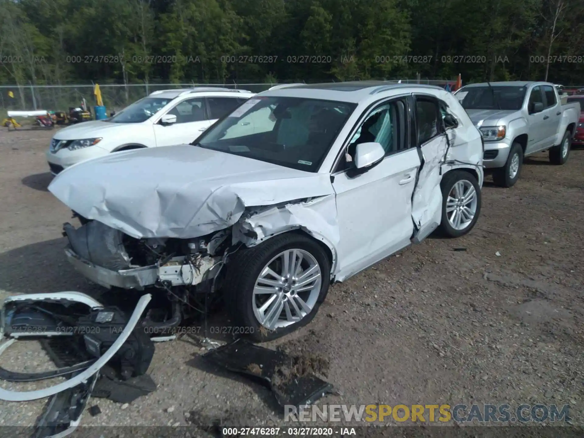 6 Photograph of a damaged car WA1BNAFY7K2121025 AUDI Q5 2019