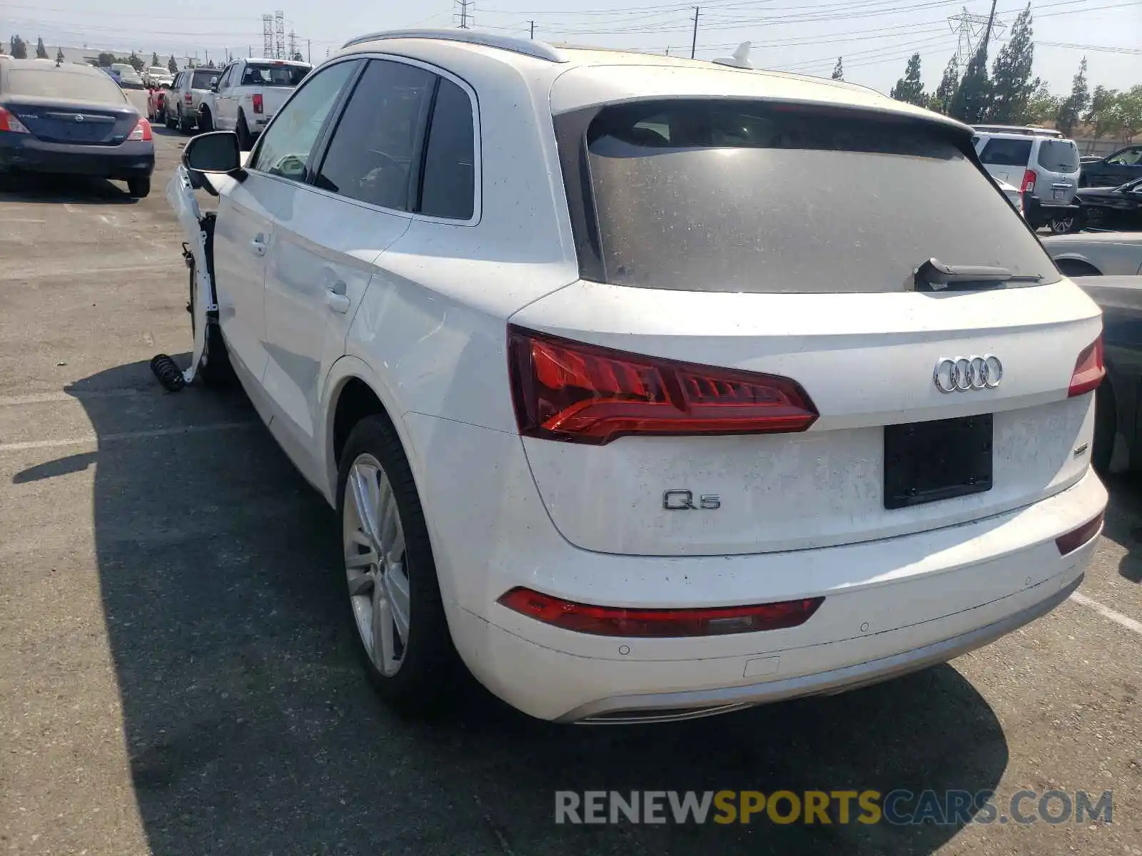 3 Фотография поврежденного автомобиля WA1BNAFY7K2122871 AUDI Q5 2019