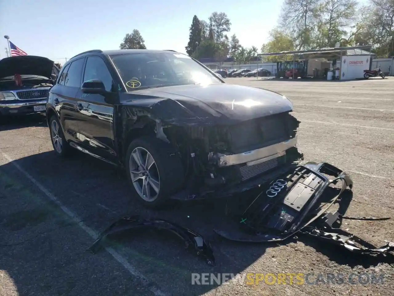 1 Photograph of a damaged car WA1BNAFY7K2129917 AUDI Q5 2019