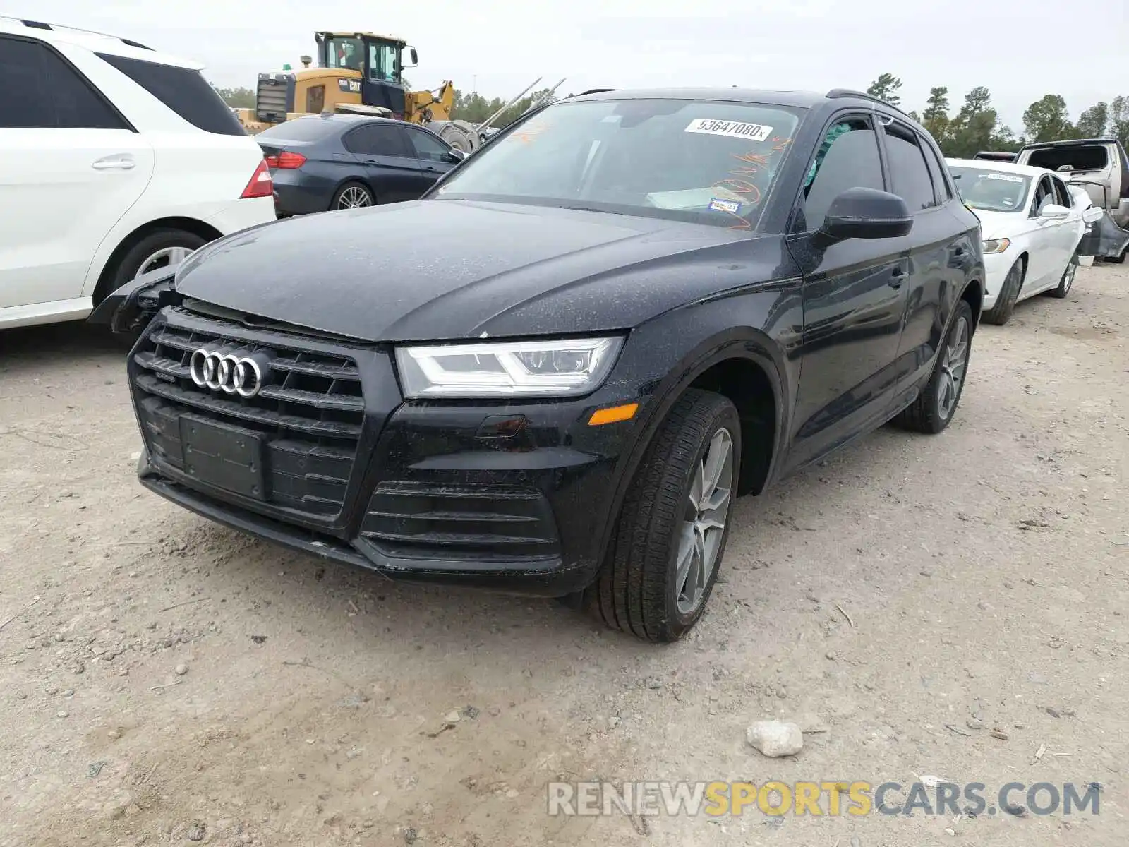 2 Фотография поврежденного автомобиля WA1BNAFY7K2131330 AUDI Q5 2019