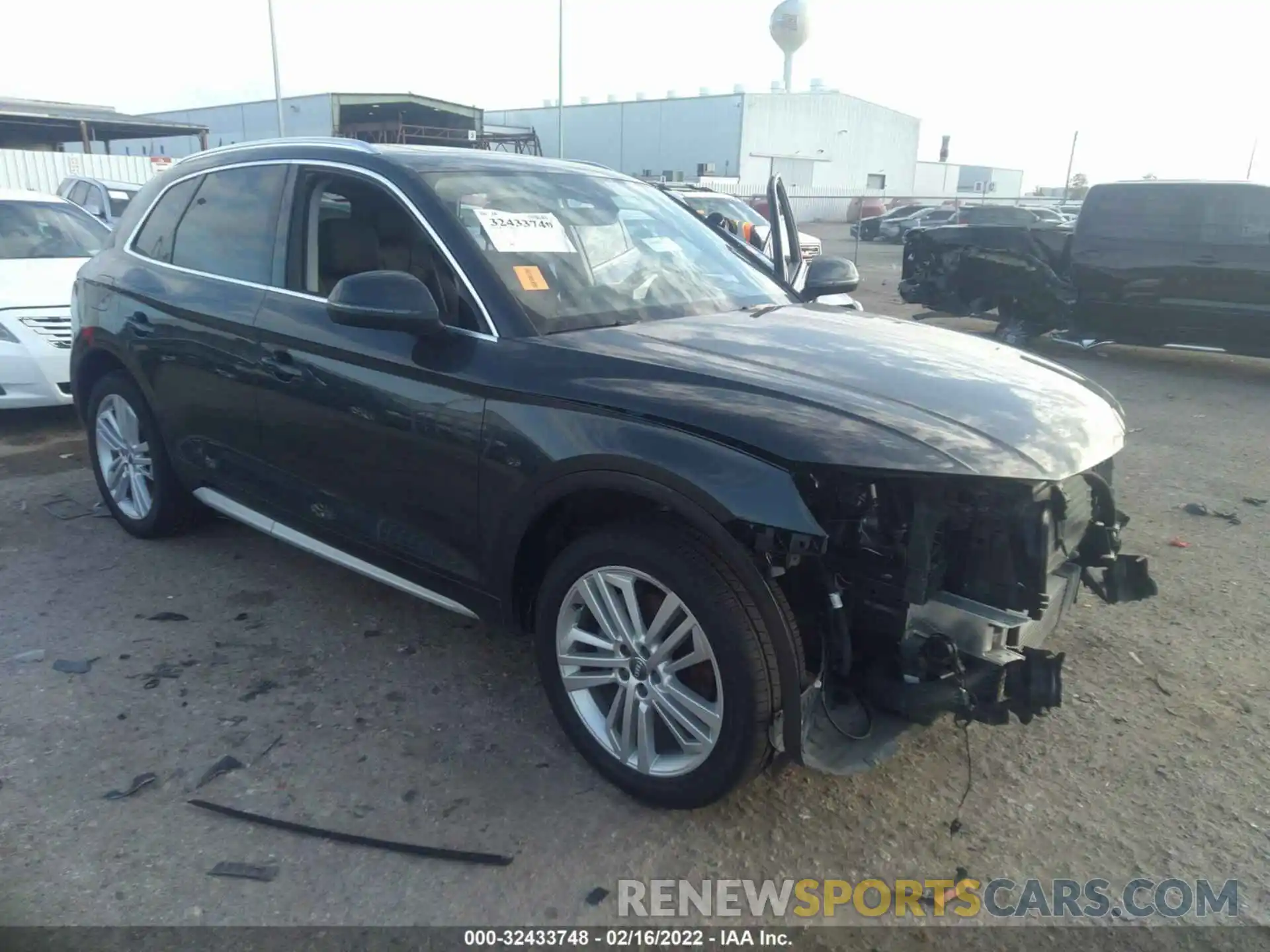 1 Фотография поврежденного автомобиля WA1BNAFY7K2131344 AUDI Q5 2019