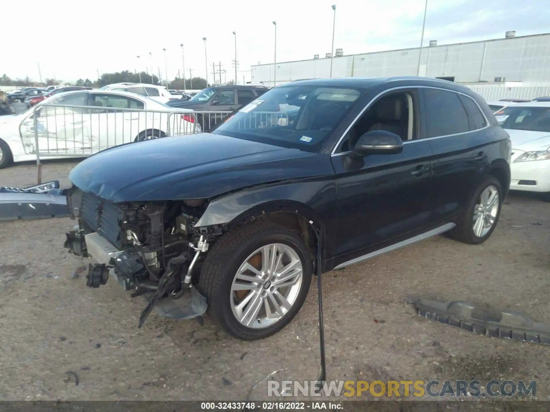 2 Фотография поврежденного автомобиля WA1BNAFY7K2131344 AUDI Q5 2019