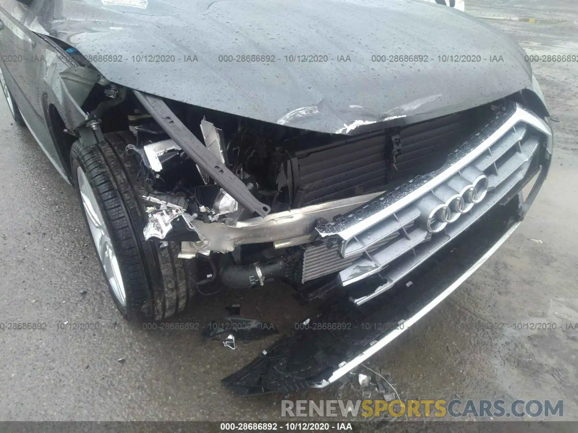 6 Photograph of a damaged car WA1BNAFY7K2134549 AUDI Q5 2019