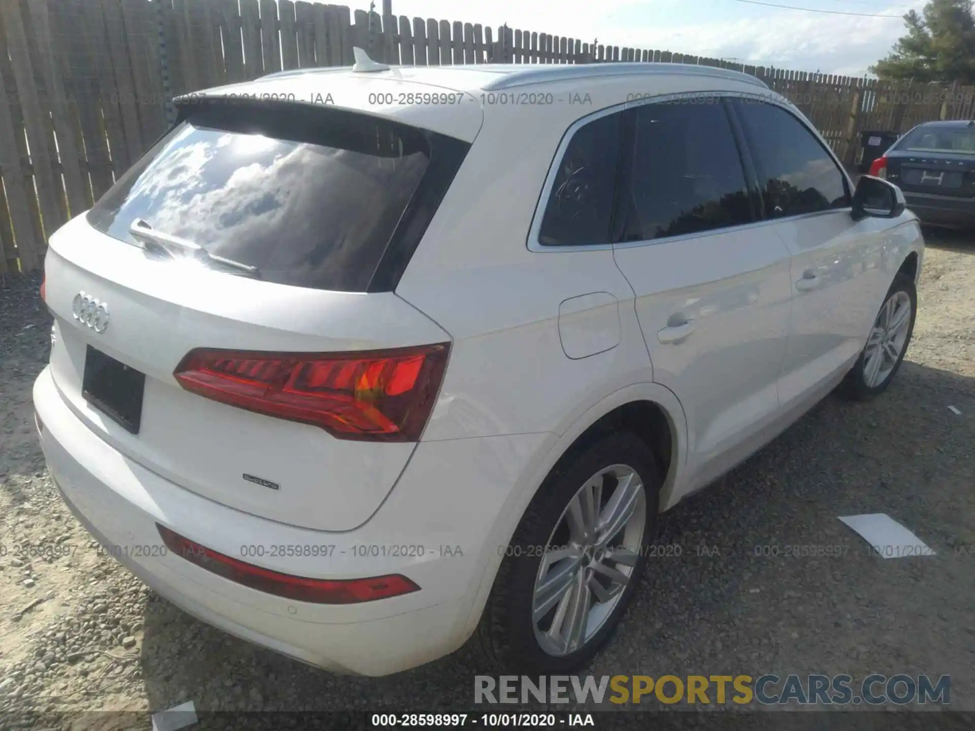 4 Фотография поврежденного автомобиля WA1BNAFY7K2136429 AUDI Q5 2019