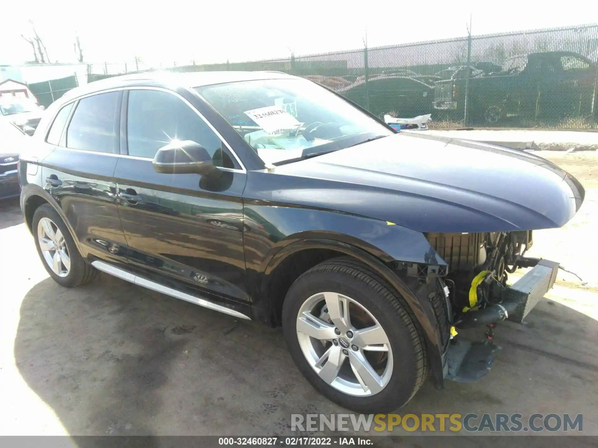 1 Фотография поврежденного автомобиля WA1BNAFY7K2142960 AUDI Q5 2019