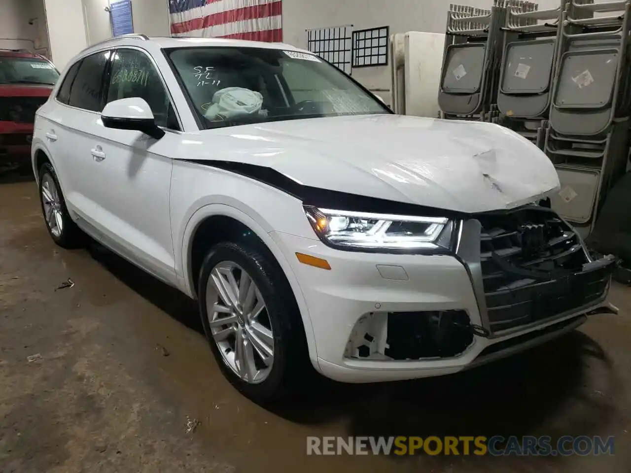 1 Photograph of a damaged car WA1BNAFY8K2017501 AUDI Q5 2019