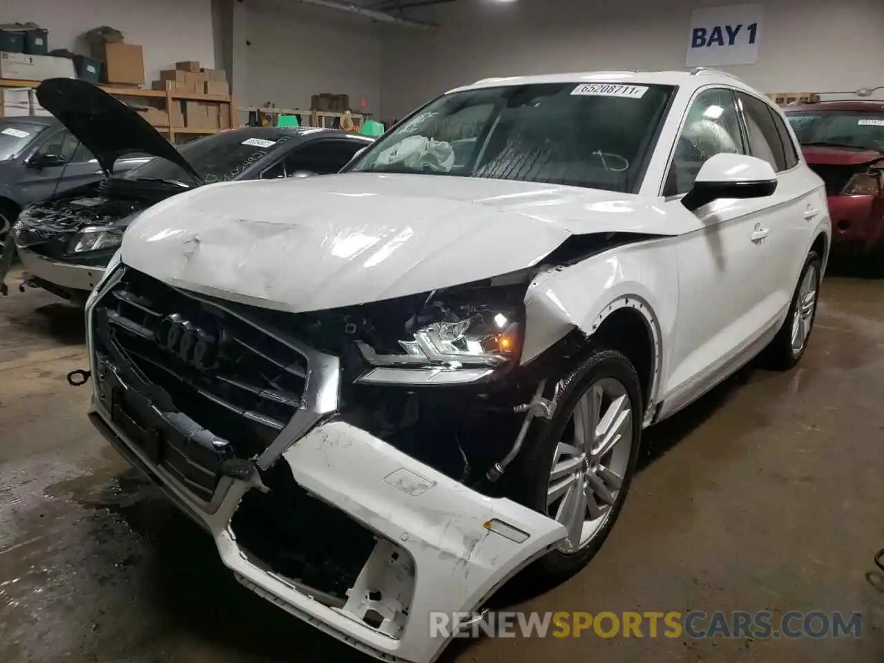 2 Photograph of a damaged car WA1BNAFY8K2017501 AUDI Q5 2019