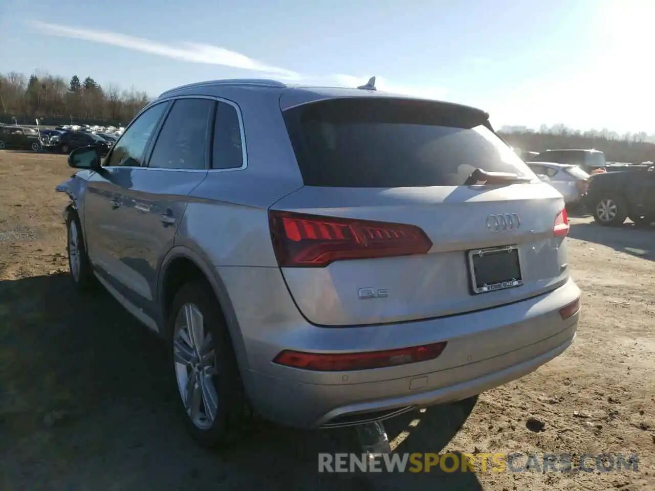 3 Фотография поврежденного автомобиля WA1BNAFY8K2020754 AUDI Q5 2019