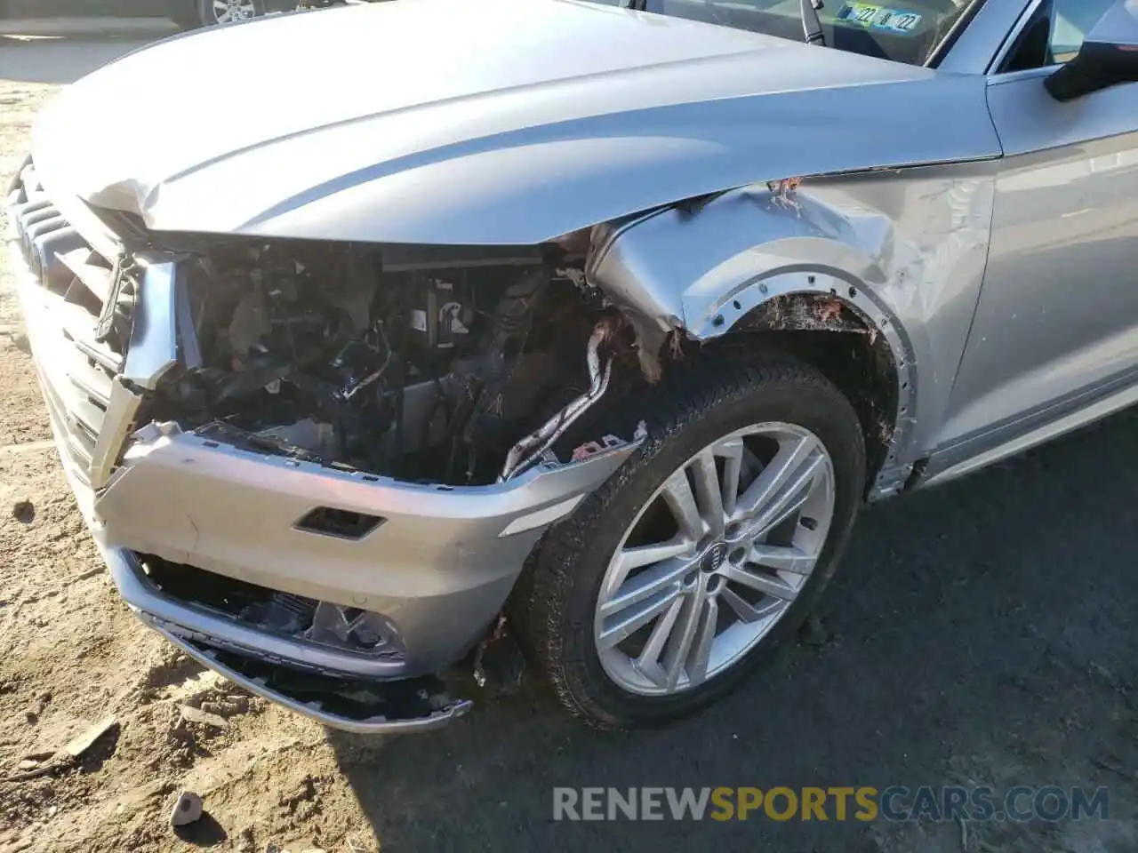 9 Photograph of a damaged car WA1BNAFY8K2020754 AUDI Q5 2019