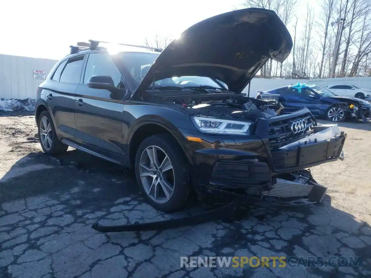 1 Фотография поврежденного автомобиля WA1BNAFY8K2028577 AUDI Q5 2019