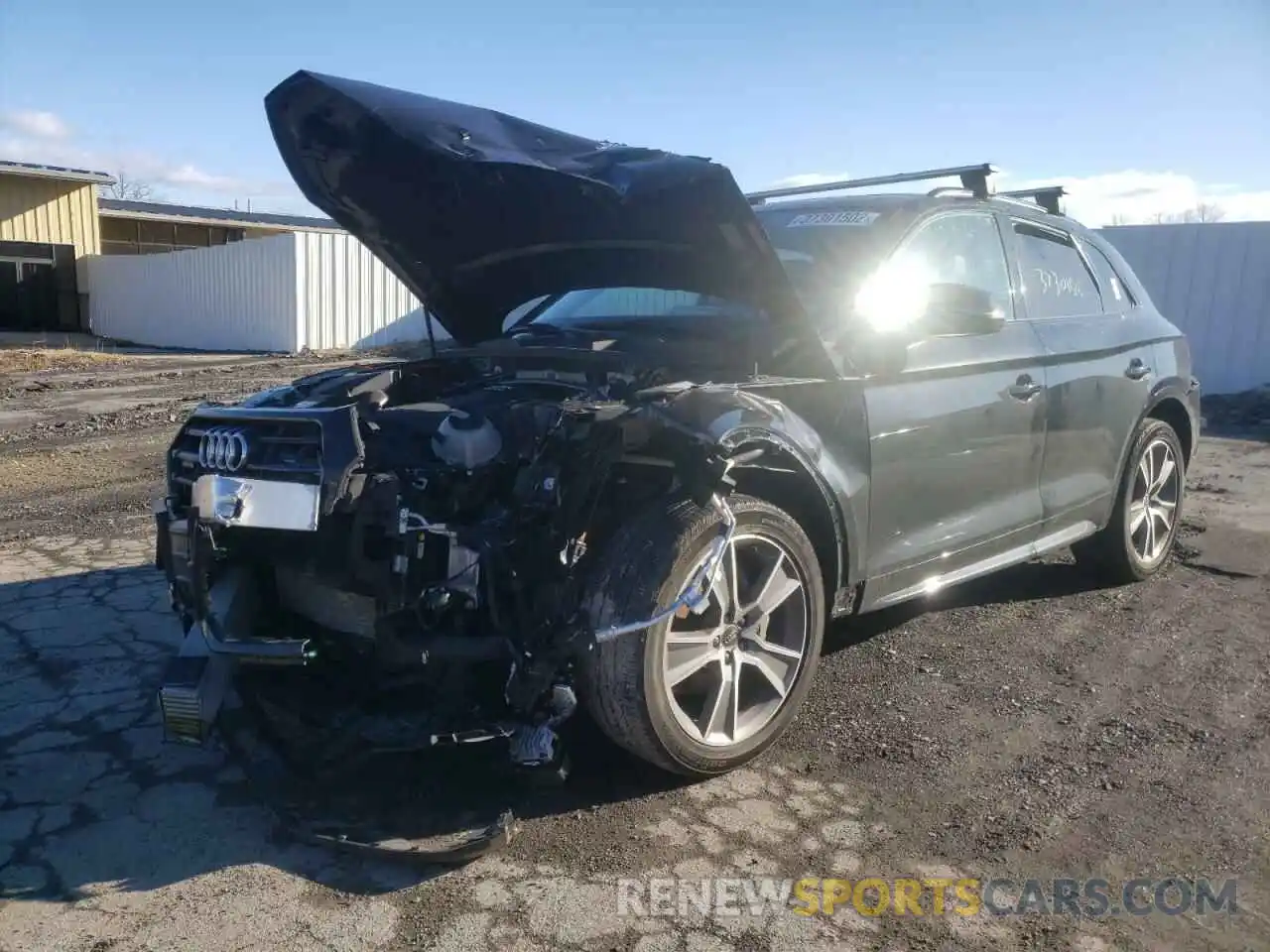 2 Фотография поврежденного автомобиля WA1BNAFY8K2028577 AUDI Q5 2019