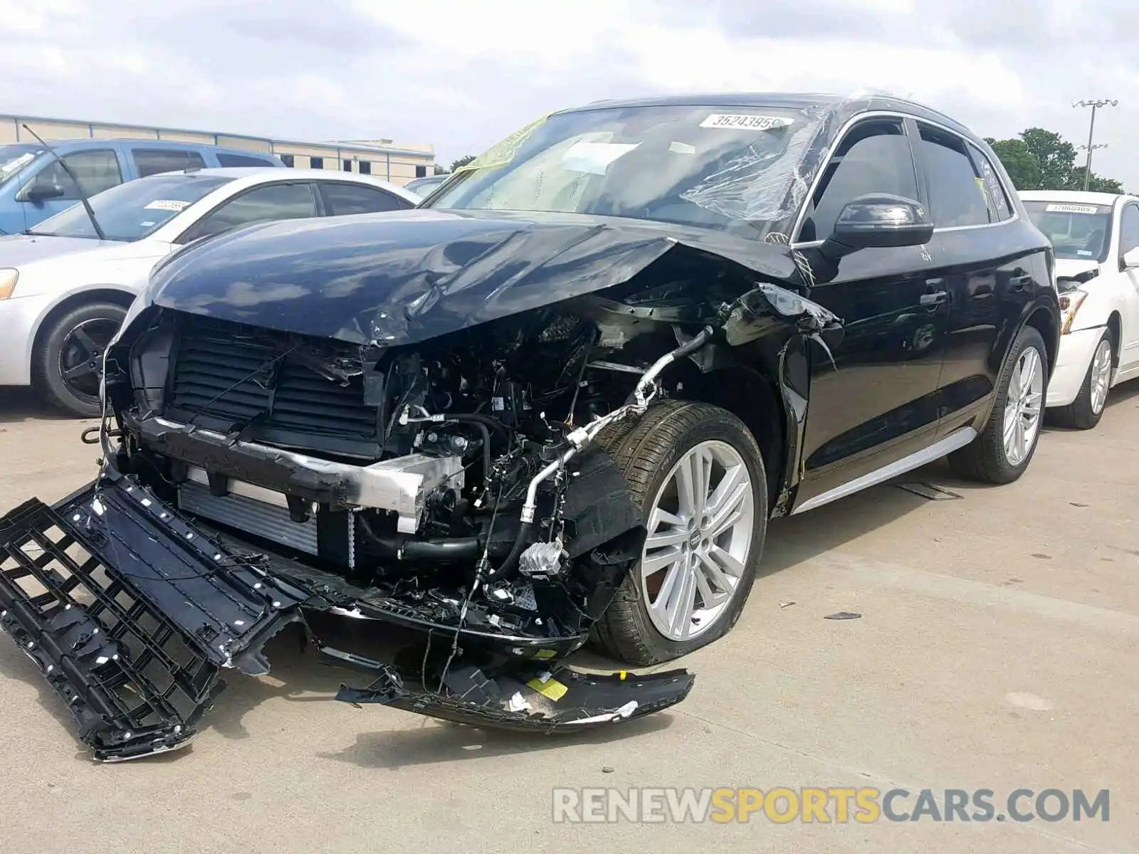 2 Photograph of a damaged car WA1BNAFY8K2029308 AUDI Q5 2019