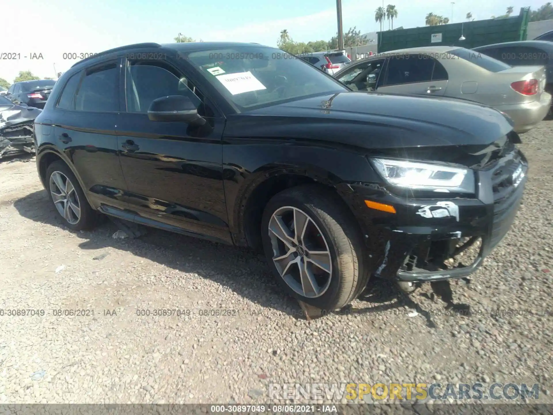 1 Photograph of a damaged car WA1BNAFY8K2029776 AUDI Q5 2019