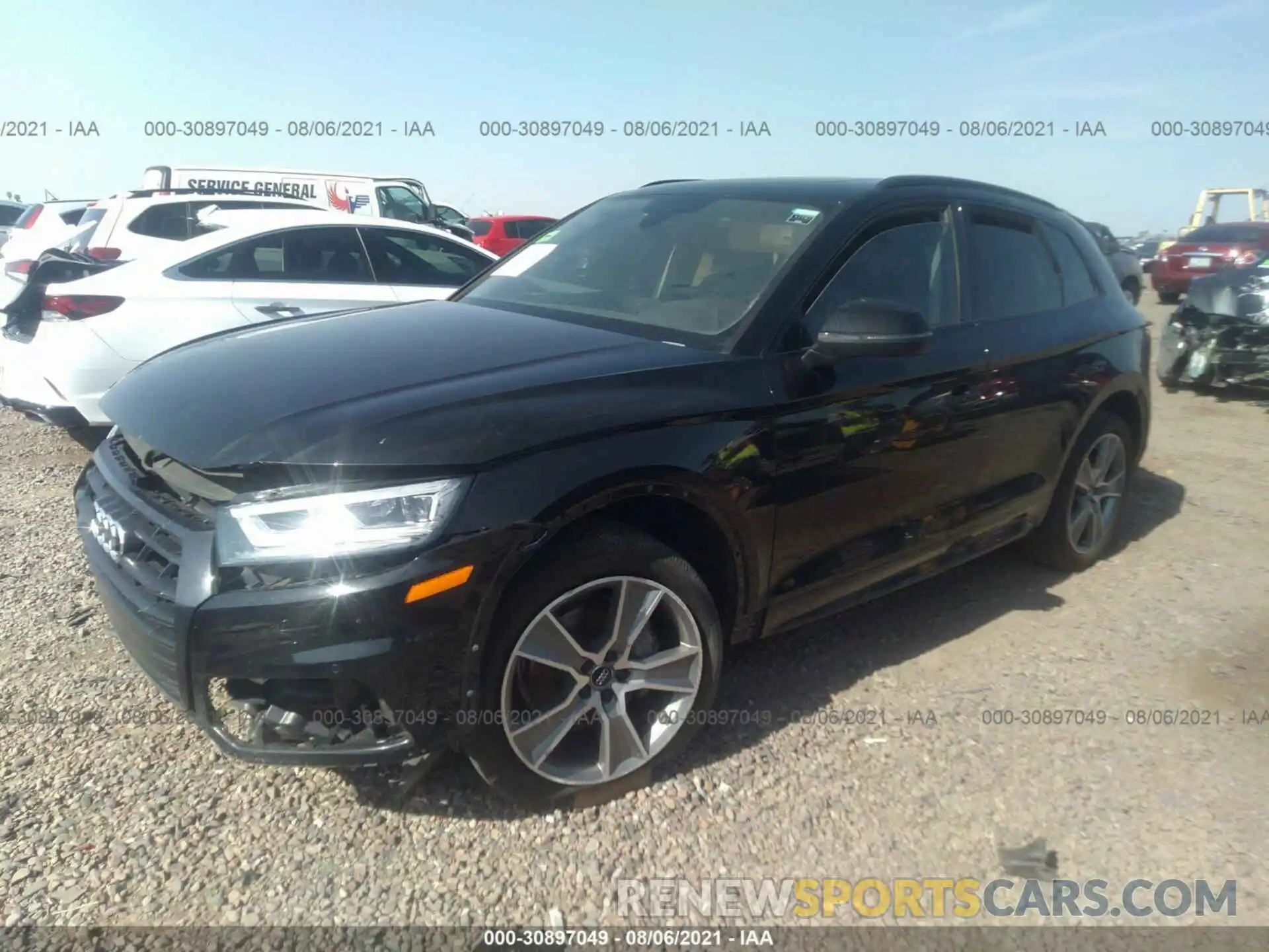 2 Photograph of a damaged car WA1BNAFY8K2029776 AUDI Q5 2019