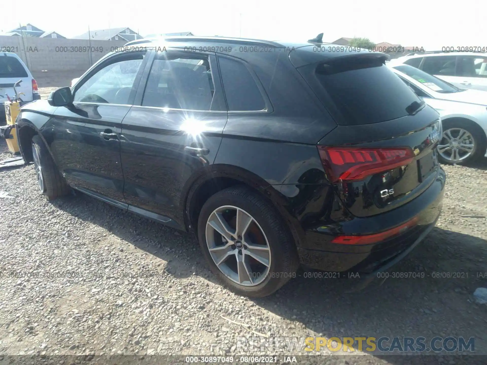 3 Фотография поврежденного автомобиля WA1BNAFY8K2029776 AUDI Q5 2019