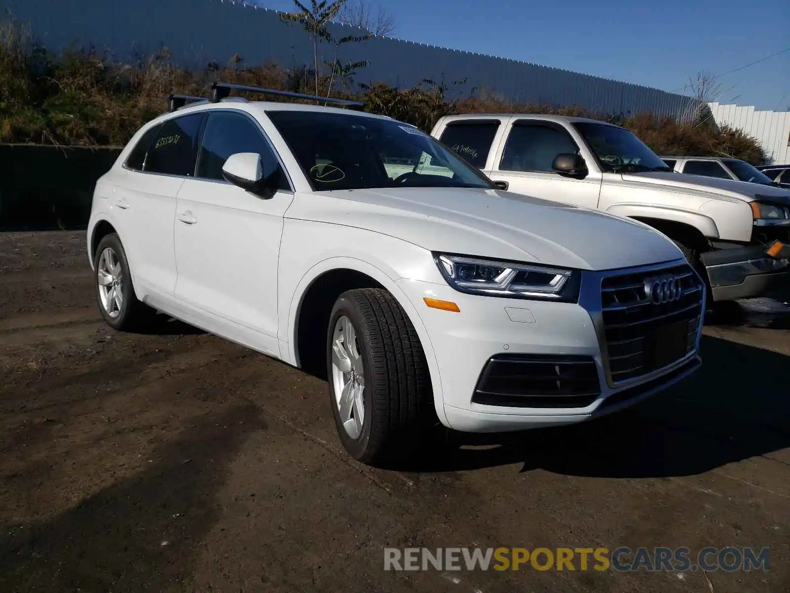 1 Photograph of a damaged car WA1BNAFY8K2034315 AUDI Q5 2019