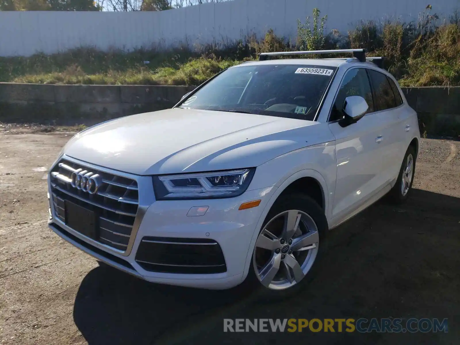 2 Photograph of a damaged car WA1BNAFY8K2034315 AUDI Q5 2019