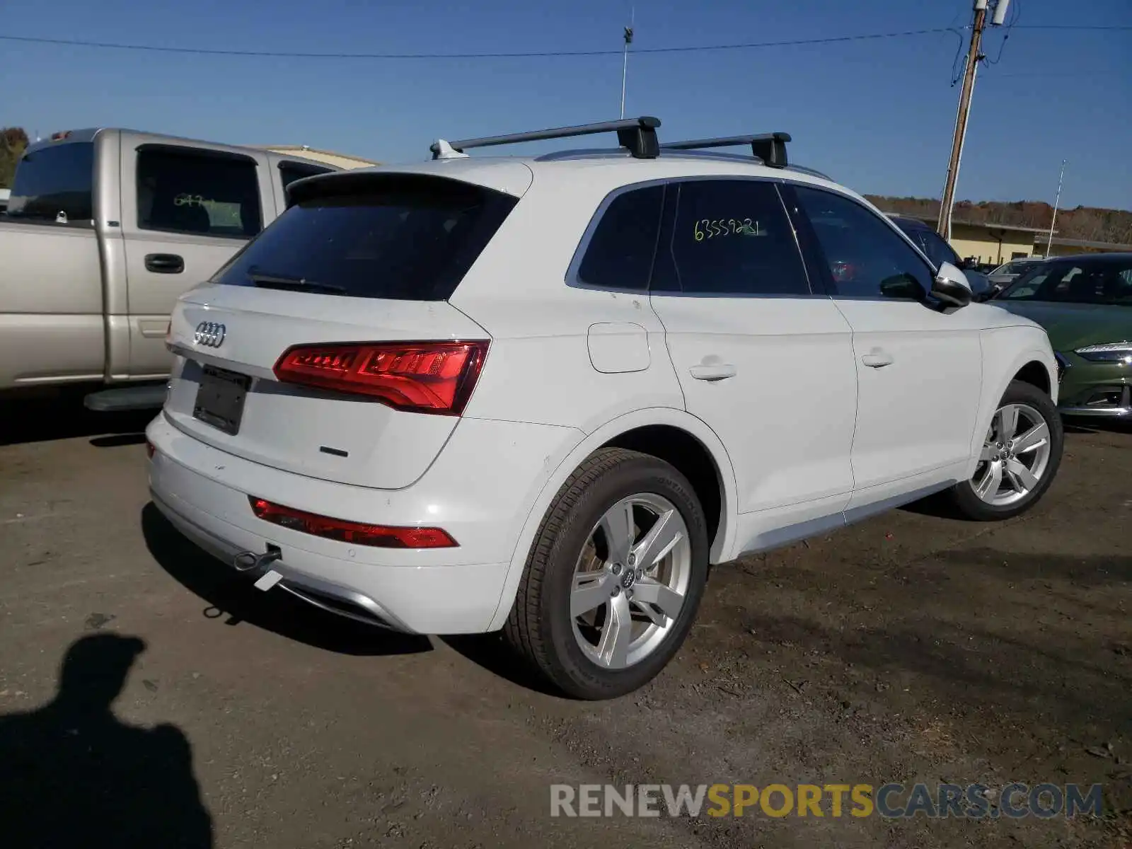 4 Фотография поврежденного автомобиля WA1BNAFY8K2034315 AUDI Q5 2019