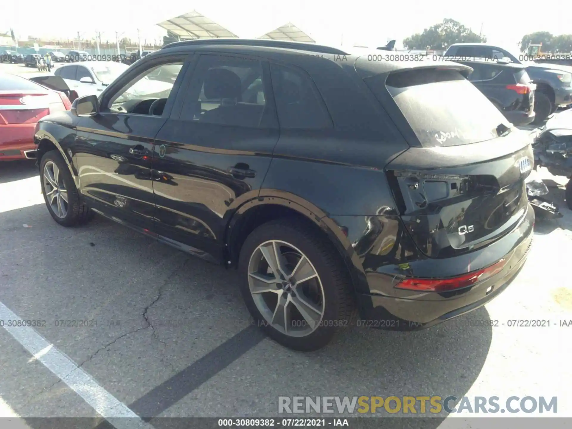 3 Photograph of a damaged car WA1BNAFY8K2035576 AUDI Q5 2019